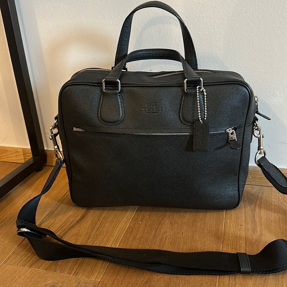 Coach Leather Briefcase Gem